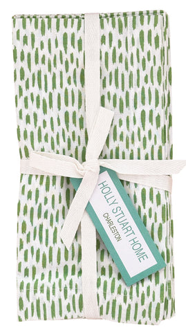 DASH NAPKIN ~ GREEN TEA