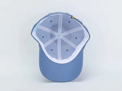 DENIM LINEN BLEND BASEBALL CAP BY JANE FOR HSH