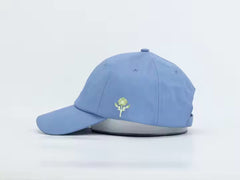 DENIM LINEN BLEND BASEBALL CAP BY JANE FOR HSH