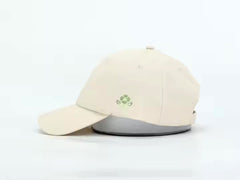 ECRU LINEN BLEND BASEBALL CAP BY JANE X HSH