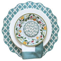 BUNDLE ~ FRENCH BLUE TRELLIS AND DASH