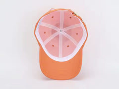 MELON LINEN BLEND BASEBALL CAP BY JANE X HSH