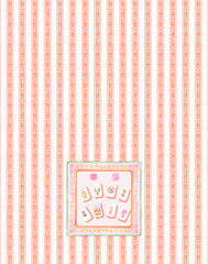 TEA TOWEL ~ MAHJONG PAPAYA