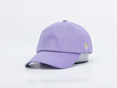 VIOLET LINEN BLEND BASEBALL CAP BY JANE X HSH