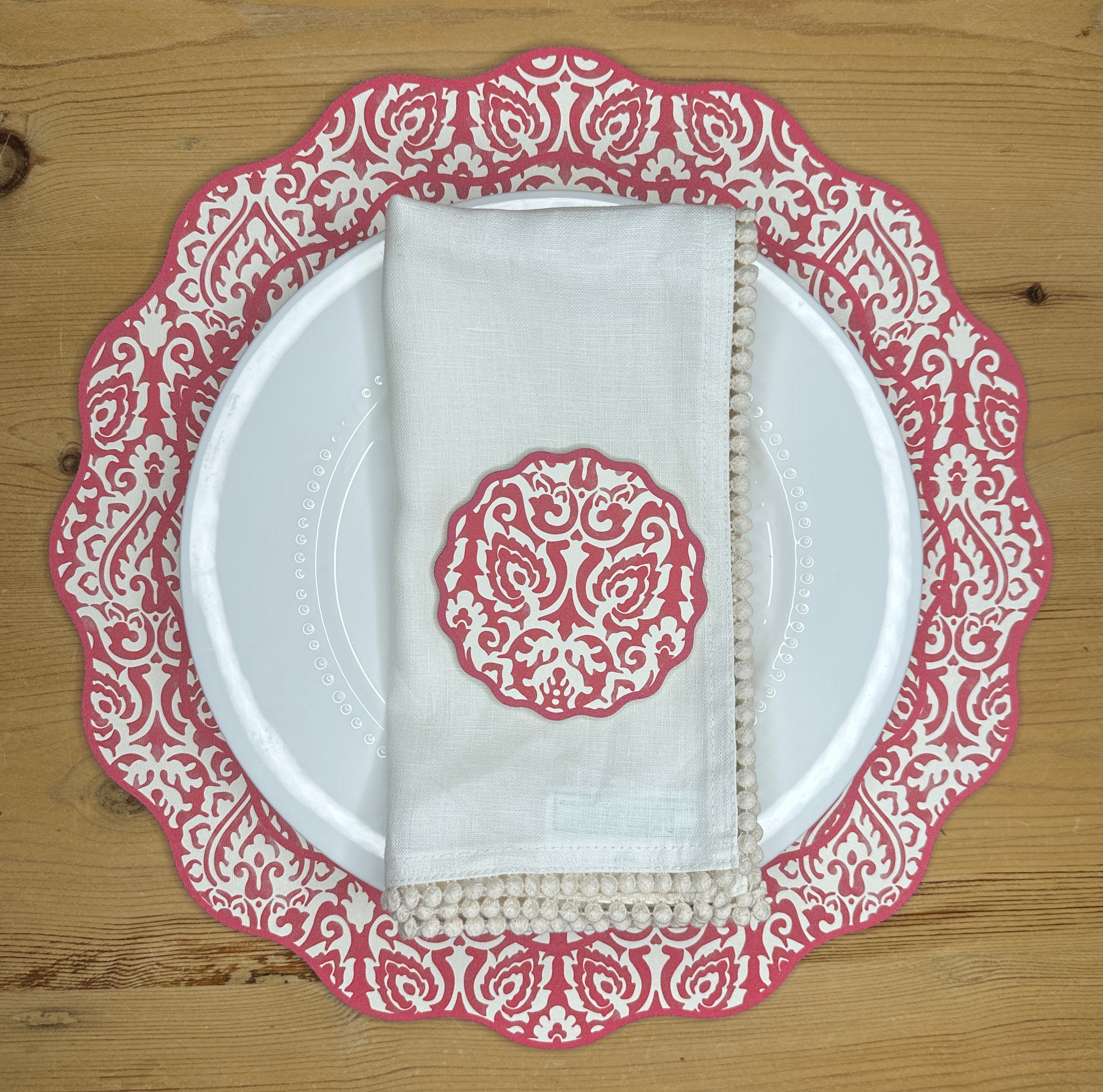 DAMASK BERRY TABLETOP BUNDLE