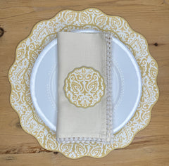 DAMASK LATTE TABLETOP BUNDLE