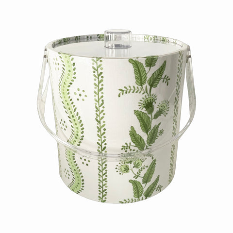 EMMA LIME ICE BUCKET WITH ACRYLIC HANDLE
