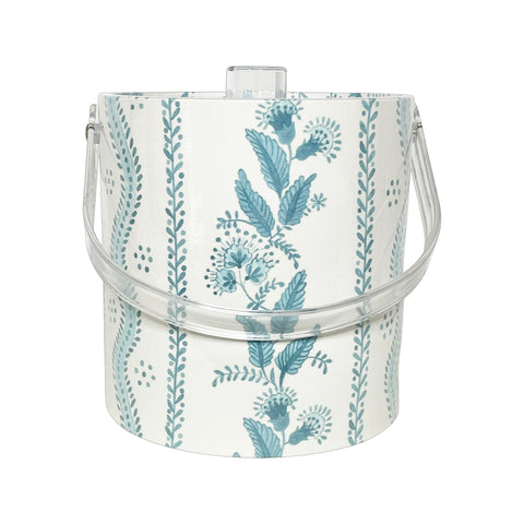 EMMA MID BLUE ICE BUCKET WITH  ACRYLIC HANDLE