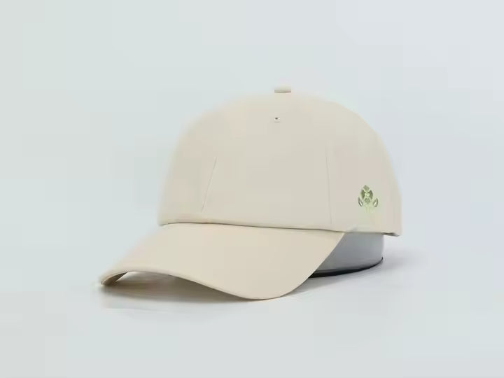 ECRU LINEN BLEND BASEBALL CAP BY JANE X HSH