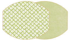 ELLIPSE TWO SIDED IKAT PLACEMAT RETAIL