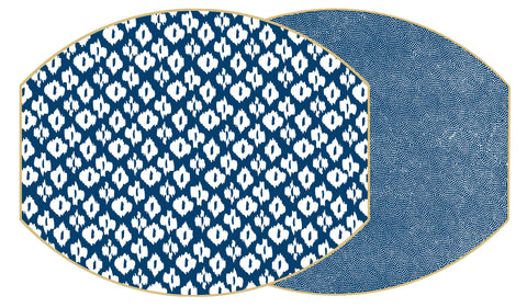 ELLIPSE TWO SIDED IKAT PLACEMAT RETAIL